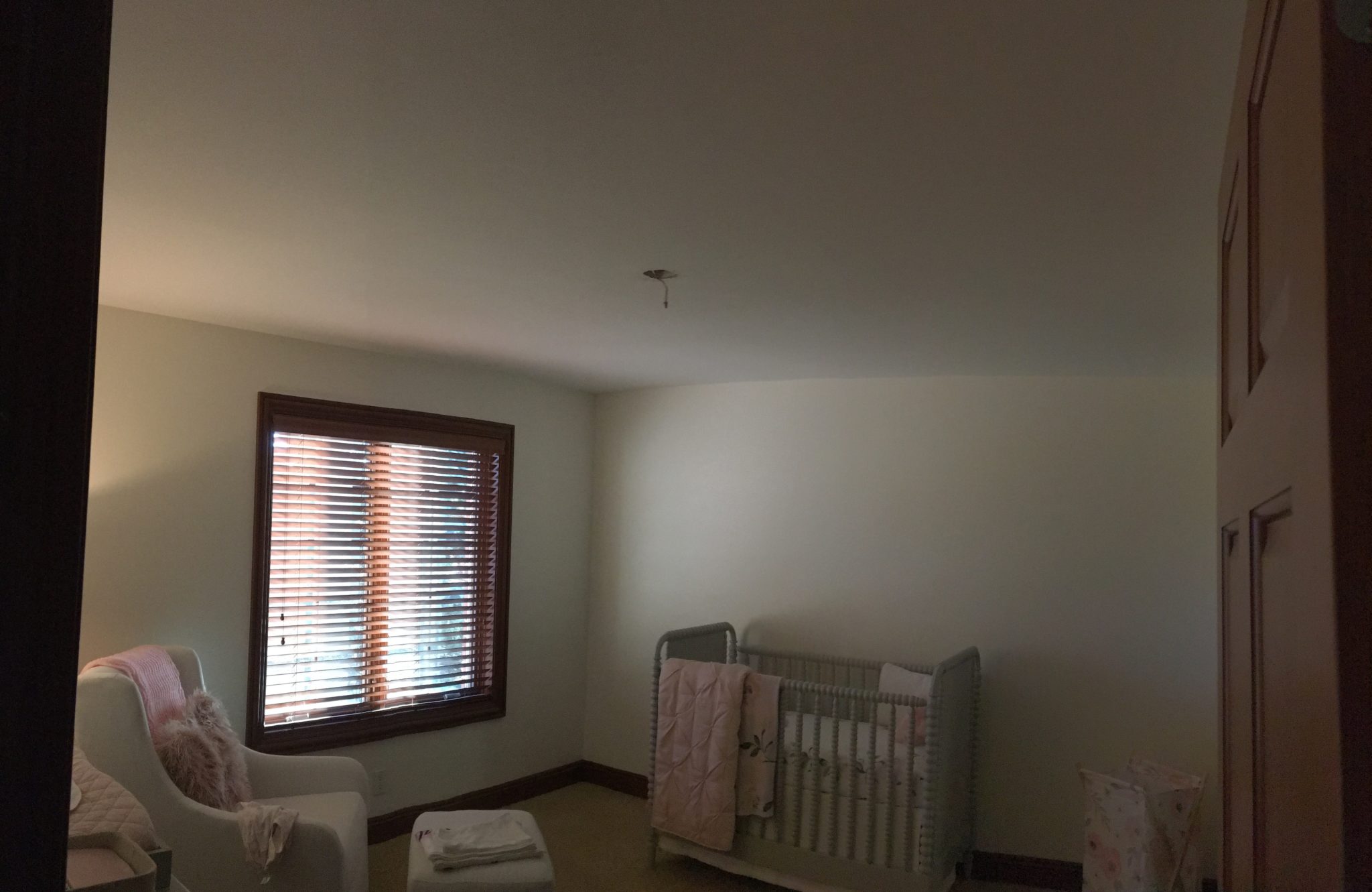 Wallpaper for A Baby's Room Ceiling - Wallpaper Installation - Elgin