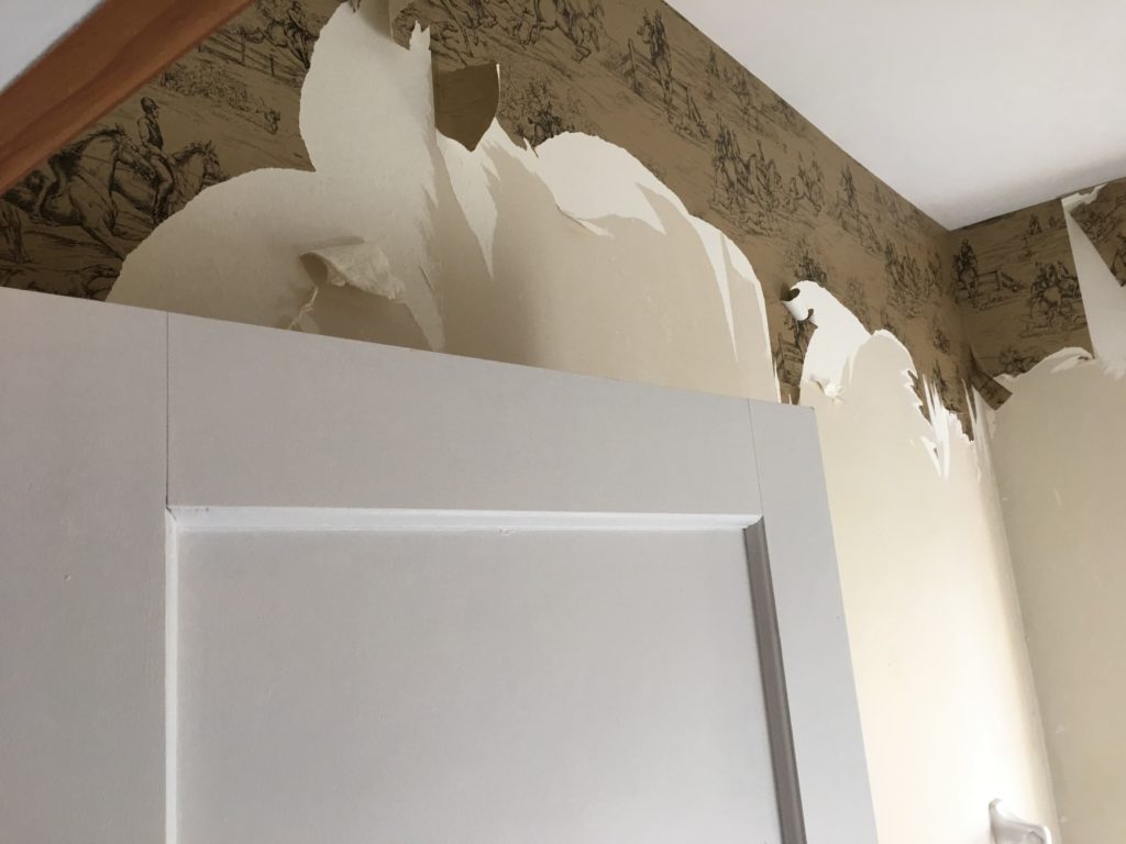 removal of wallpaper