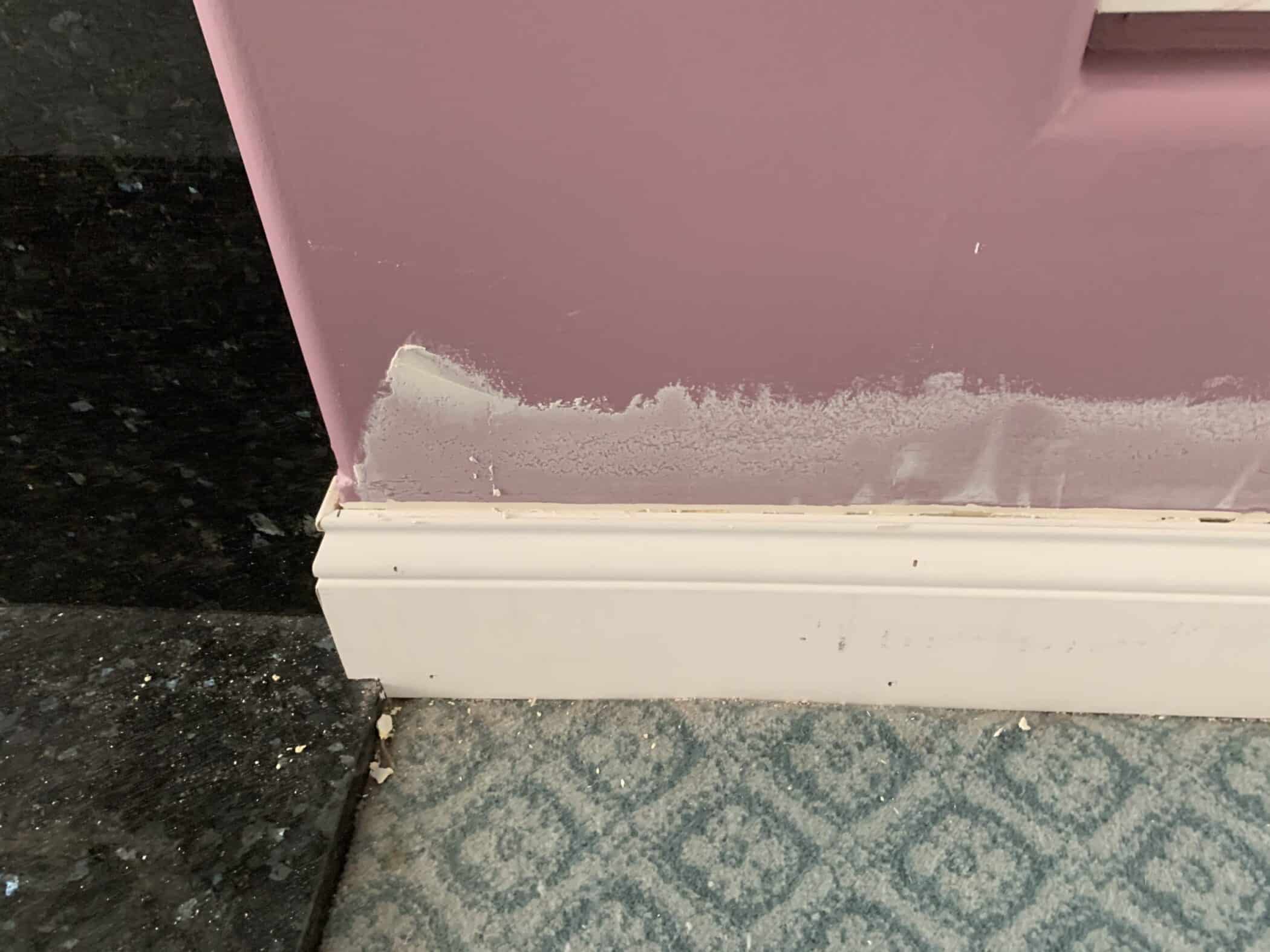 drywall damage - how to get your walls ready for wallpaper