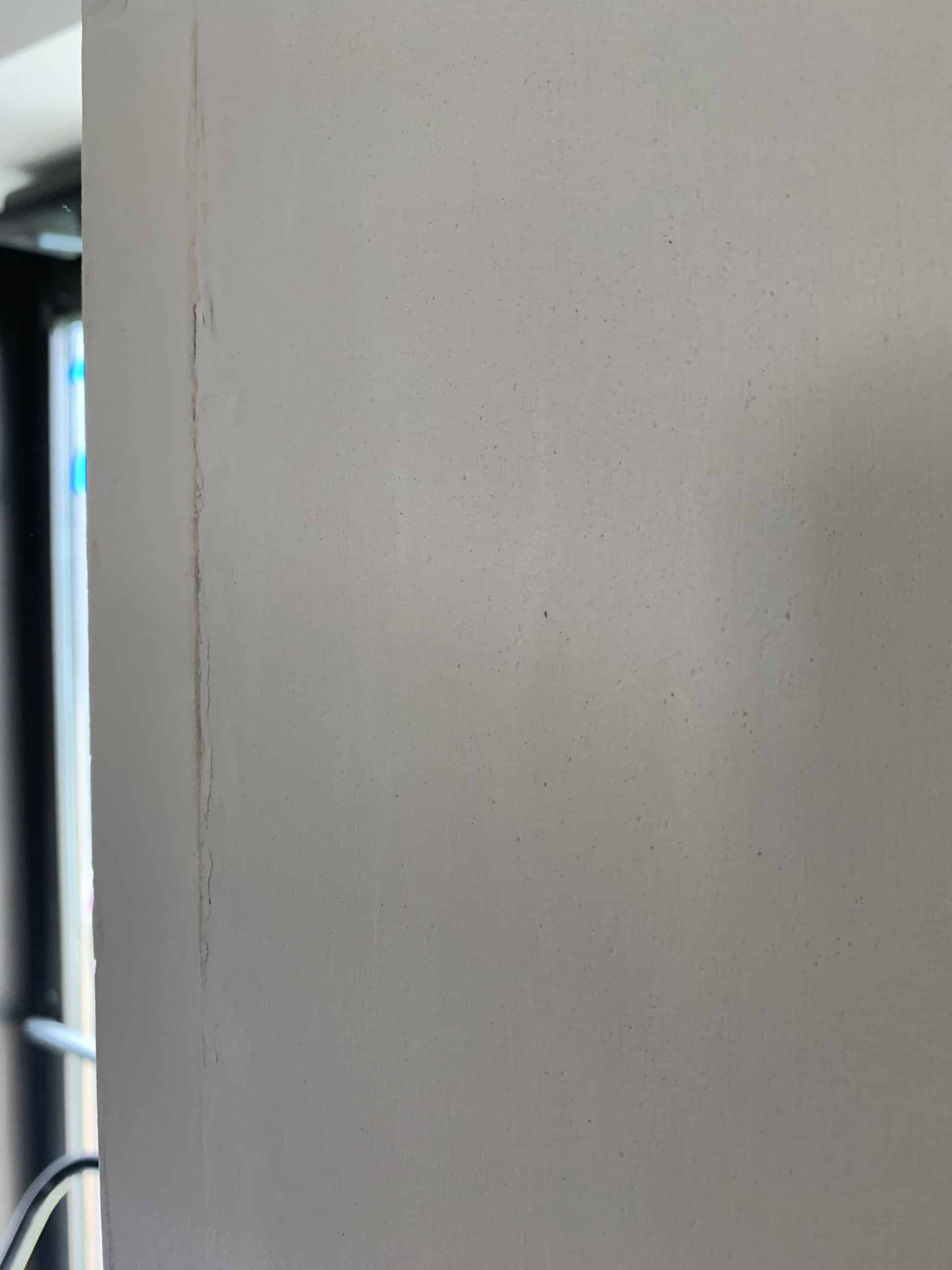 damaged drywall corner - prepare for wallpaper