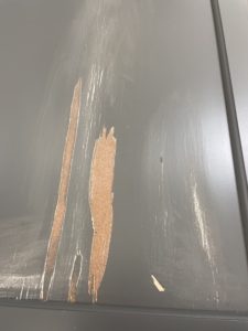 veneer coming loose from cabinets - cabinet painting