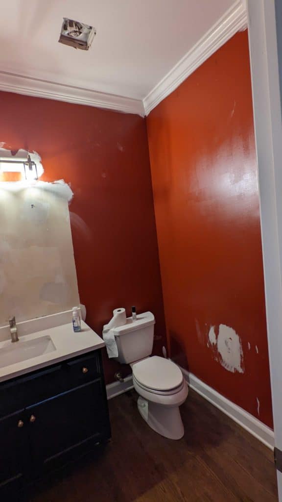 removing wallpaper from bathroom walls