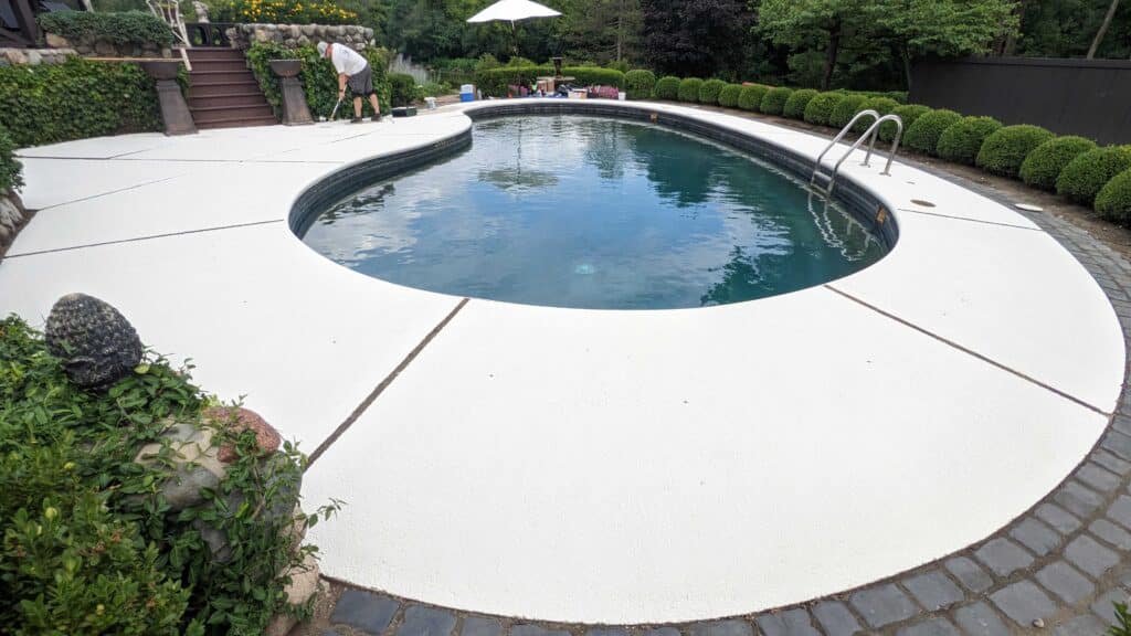 painting pool concrete, wallpaper installation, painting service Illinois