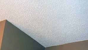 popcorn ceilings