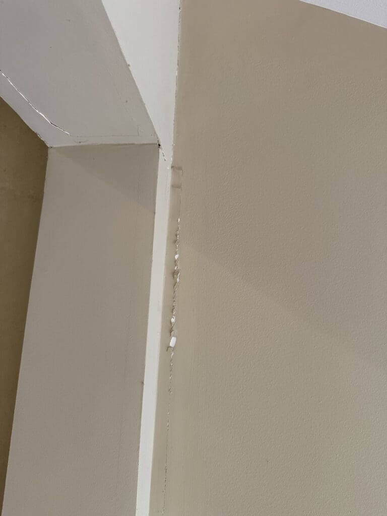 drywall seam reapirs