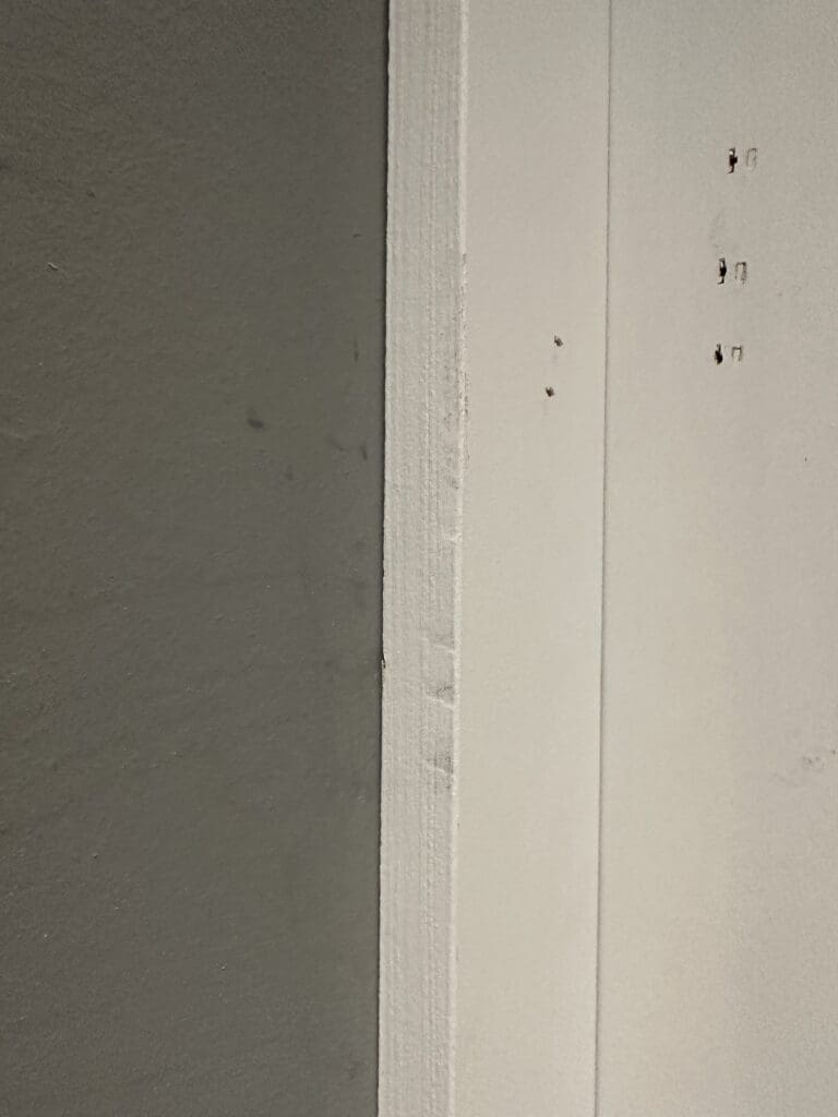 filling nail holes in wood trim 