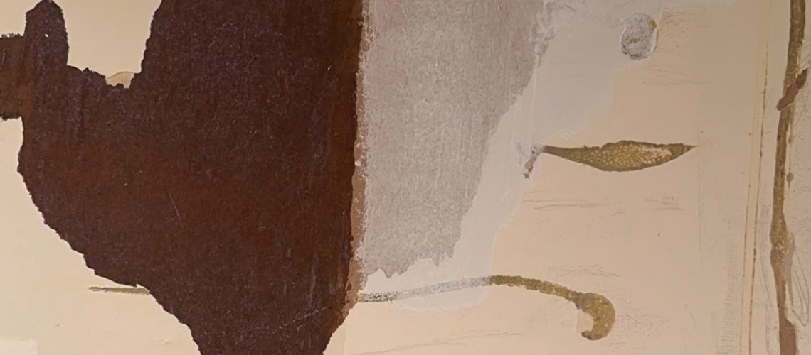 guardz applied to damaged drywall