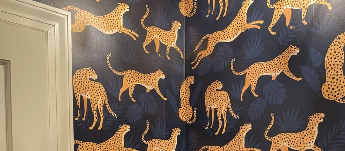 cheetah wallpaper design
