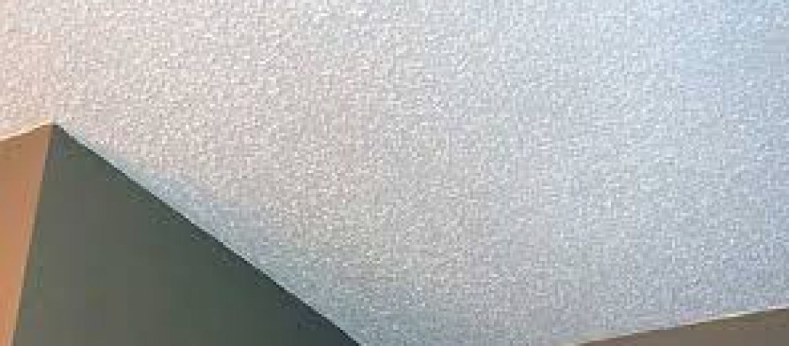 popcorn ceilings